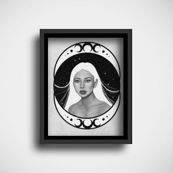 Moon Goddess Print