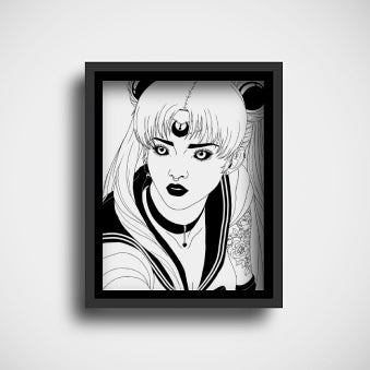 Dark Sailor Print