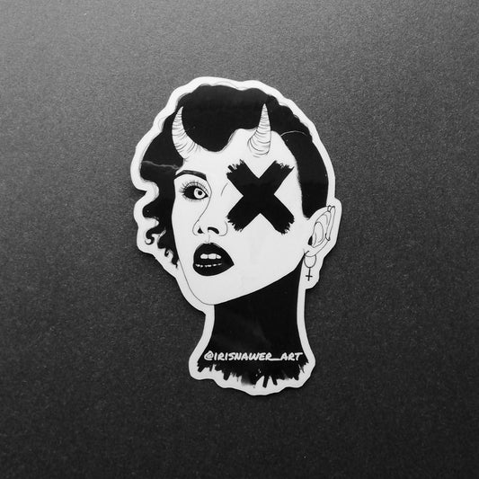 Demon Girl Sticker